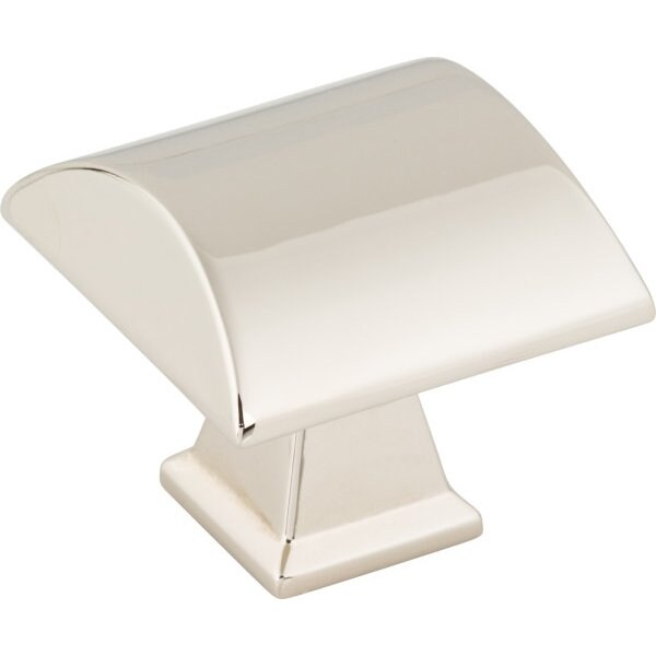 Jeffrey Alexander 1-1/4" Overall Length Polished Nickel Roman Cabinet Knob 944NI - main